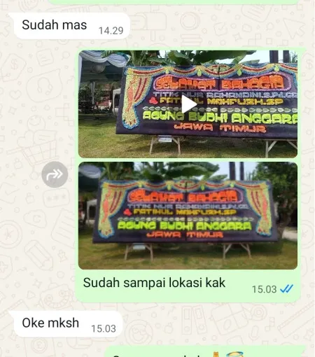 Pengiriman Papan Bunga Kota Tua