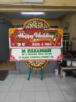 Papan Bunga di Kota Tua