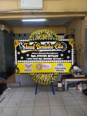 Papan Bunga di Kota Tua