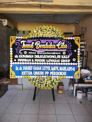 Papan Bunga di Kota Tua
